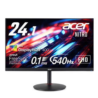 Acerから、PCゲーマーの常識を塗り替える一台が登場しました。その名も「Acer ゲーミングモニター Nitro XV242Fbmiiprx」。この型番だけではピンとこないかもしれませんが、その心臓部には「540Hz」という驚異的なリフレッシュレートが宿っています。これは、現行のゲーミングモニター市場において最高峰に位置する数値であり、FPSプレイヤーをはじめとするeスポーツアスリートたちが求める「超感覚」の世界を具現化した製品と言えるでしょう。単なるスペックの向上に留まらず、このモニターはプレイヤーがゲーム内で感じる情報の質、反応速度、そして最終的なパフォーマンスに革命をもたらします。