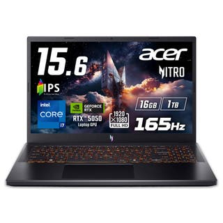 最新RTX 5050搭載！Acer Nitro V 15で実現する、スタイリッシュ＆パワフルなゲーミング体験