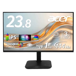 144Hz & sRGB99%！ Acer 23.8インチ IPSモニター KA242YP6bmix：クリエイターもゲーマーも妥協しないフルHD選択肢