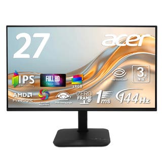 144Hz & sRGB 99%！ Acer 27インチ IPSモニターで実現する、鮮やかで快適なデジタルライフ