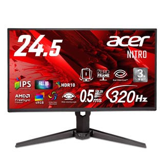 320Hz & sRGB 99%！Acer Nitro XV250QF3bmiiprx：没入感を極めるフルHDゲーミングモニター