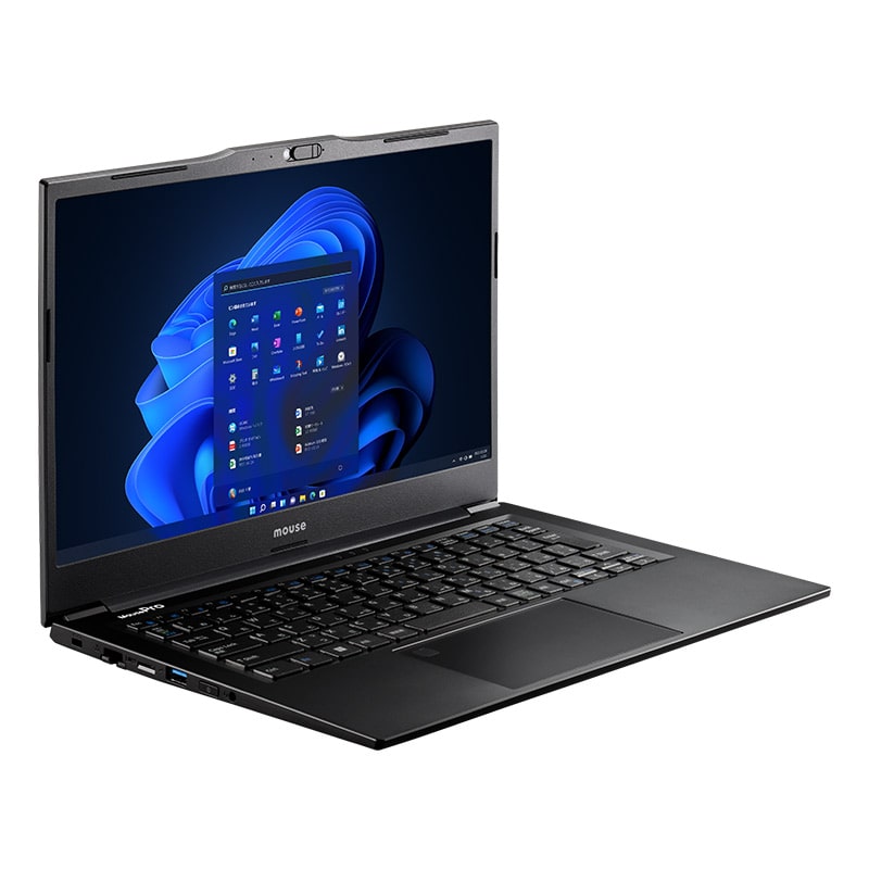 MousePro C4-I5U01BK-B：ビジネスシーンを彩る、洗練されたモバイルワークステーション