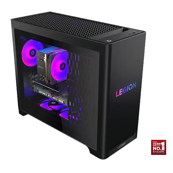 Lenovo Legion Tower 5：最新RTX 50シリーズ搭載、インテリアを彩るハイエンドゲーミングPC